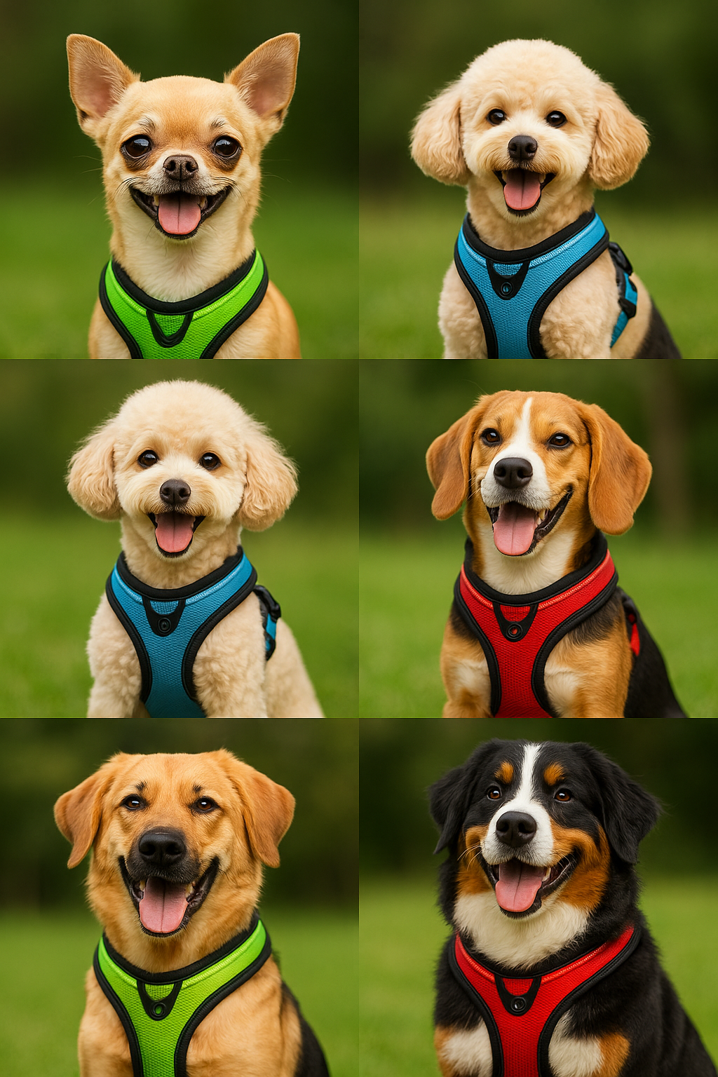 USB Rechargeable LED Dog Harness – Safe & Stylish Night Walks